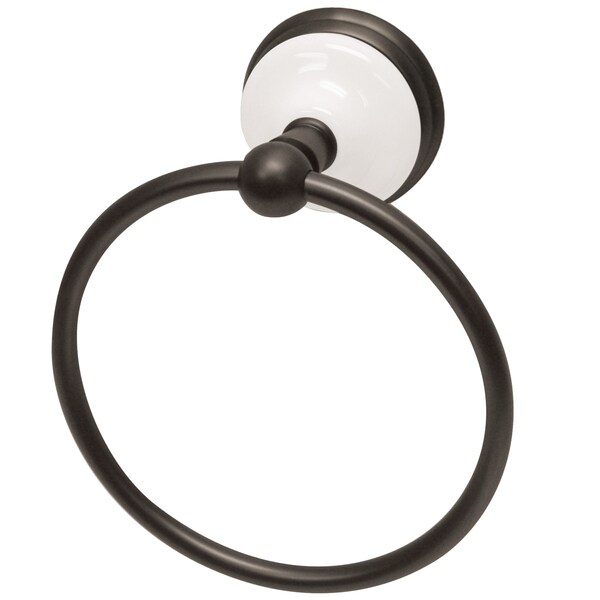 Victorian Towel Ring, Oil Rubbed Bronze